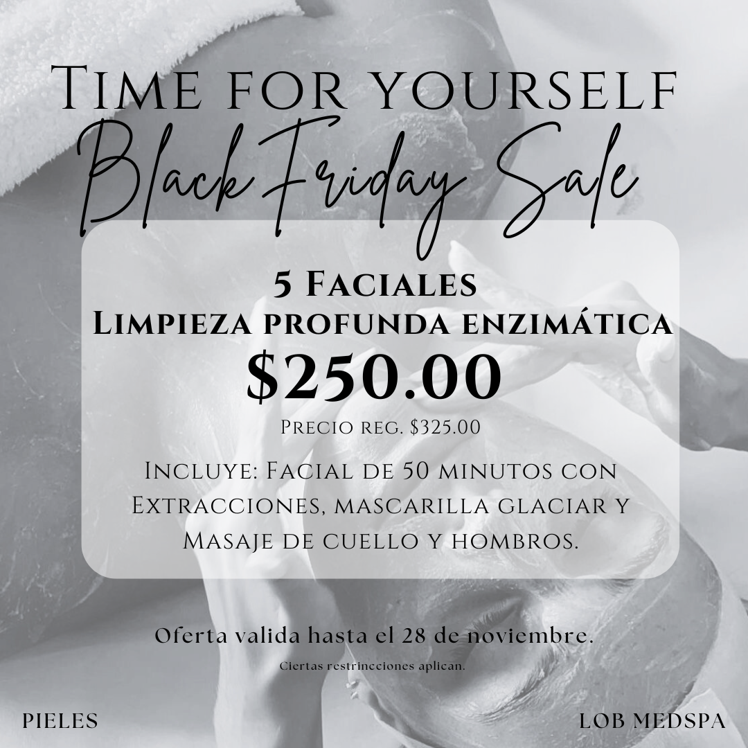 Black Friday 5 limpiezas profundas