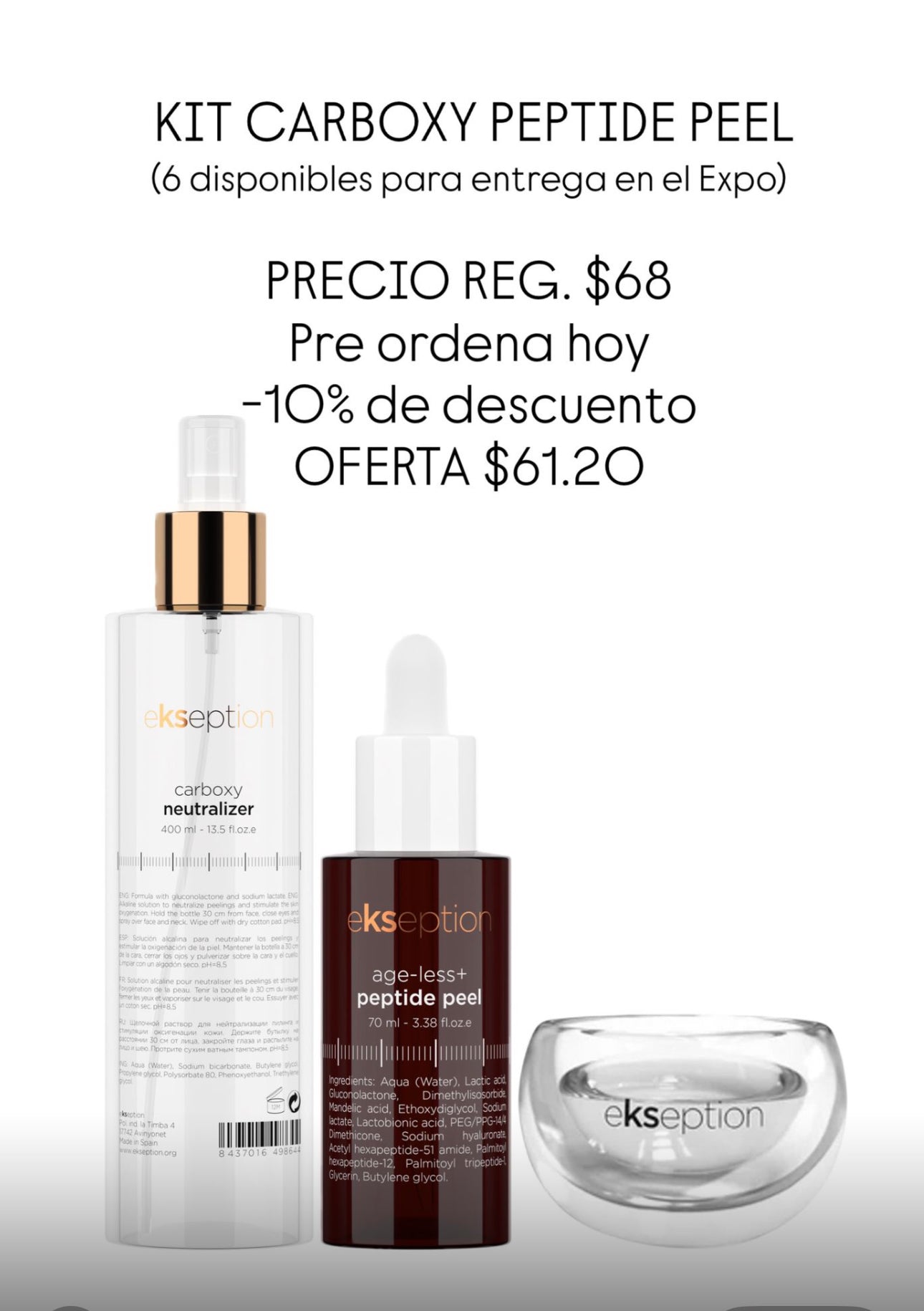KIT CARBOXY PEPTIDE PEEL
